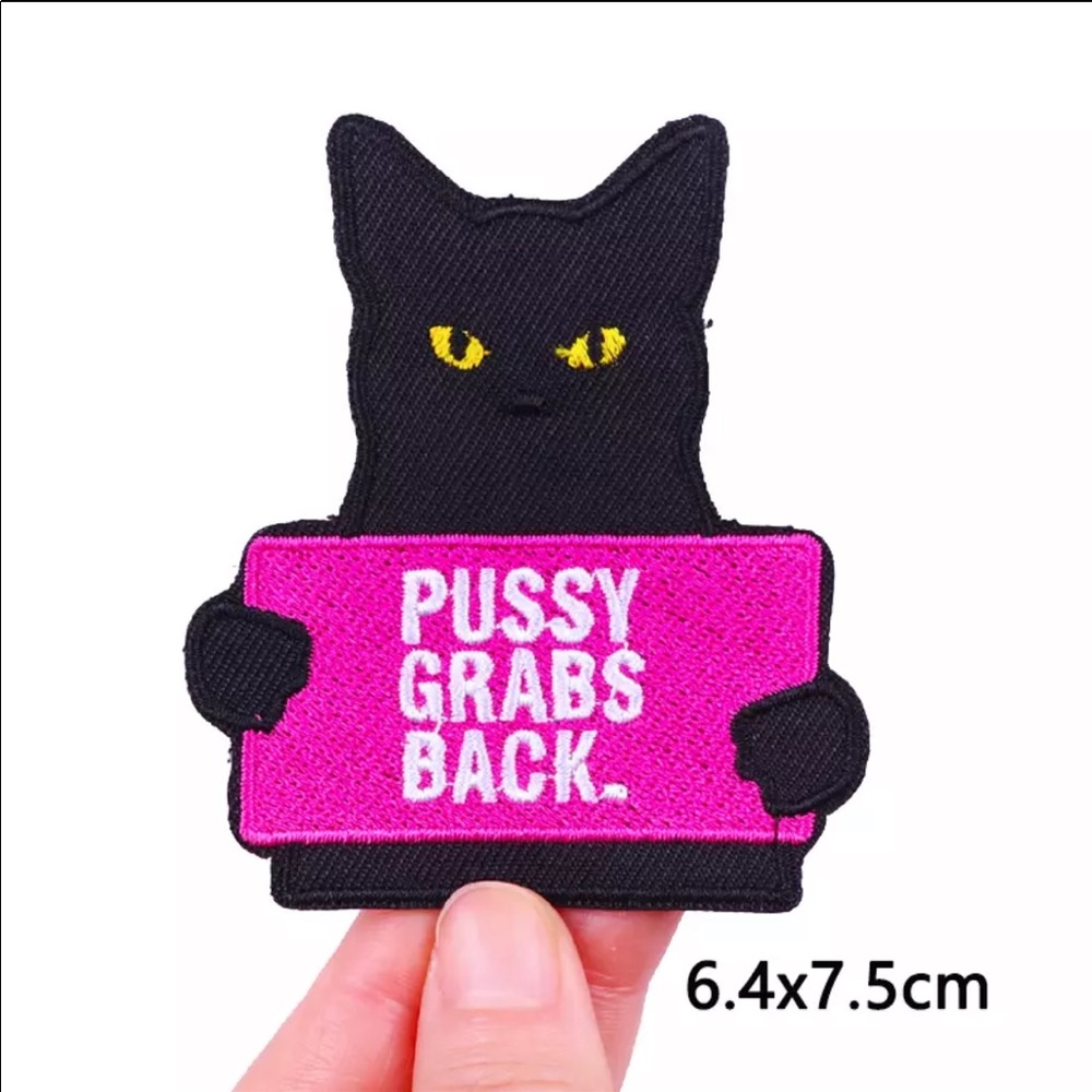 Fun Cat Pussy Cat Patch Me Too